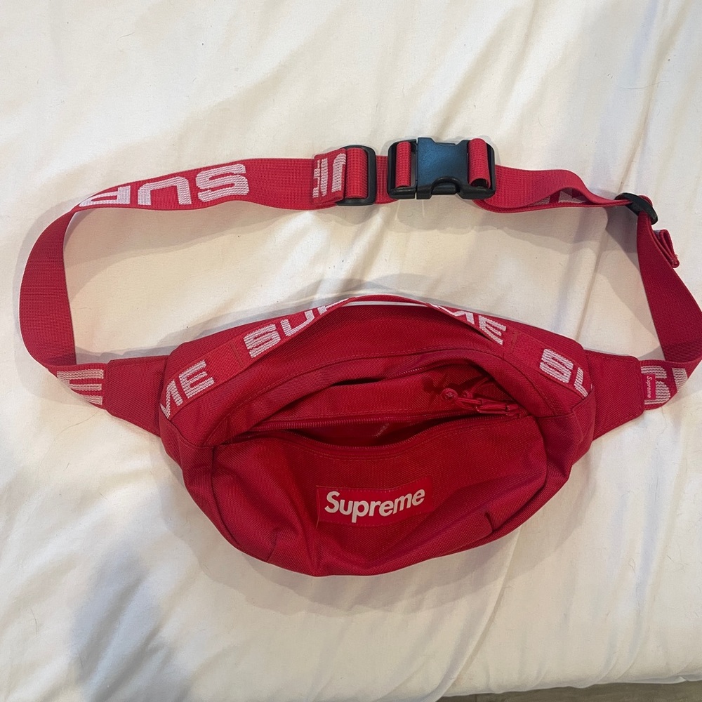 Supreme Waist Bag Fanny Pack Red